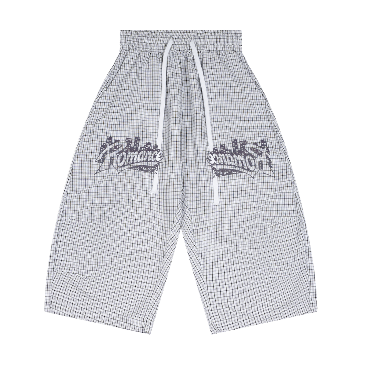 Plaid Capri Shorts