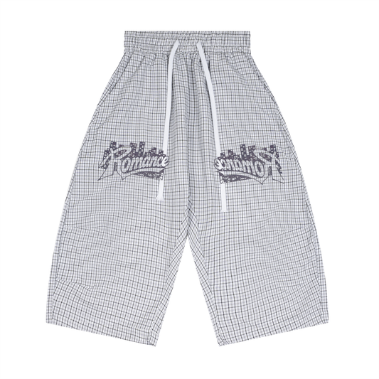 Plaid Capri Shorts