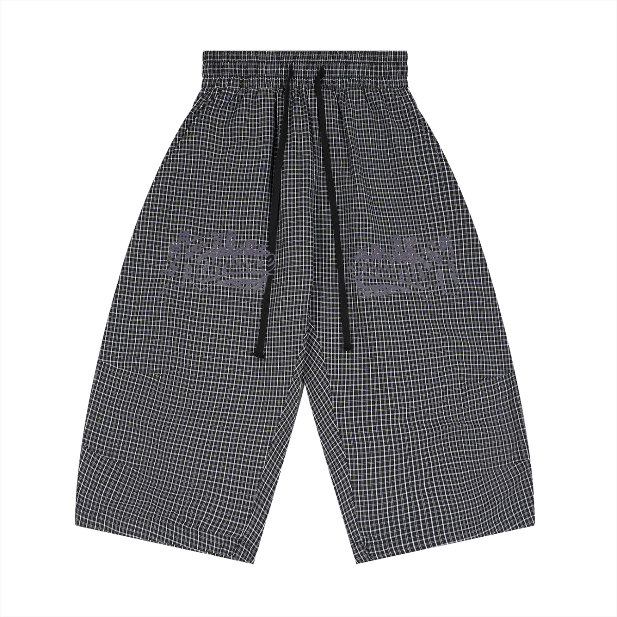 Plaid Capri Shorts